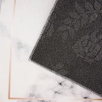 Набор ковриков для ванной и туалета Доляна «Глэм», 2 шт: 50×80, 40×50 см Набор ковриков для ванной и туалета Доляна «Глэм», 2 шт: 50×80, 40×50 см