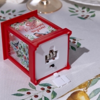 Светодиодная фигура «Красный фонарь со снегирями» 6.3 × 12 × 6.3 см, пластик, батарейки AG13х3 (в комплекте), свечение тёплое белое Светодиодная фигура «Красный фонарь со снегирями» 6.3 × 12 × 6.3 см, пластик, батарейки AG13х3 (в комплекте), свечение тёплое белое