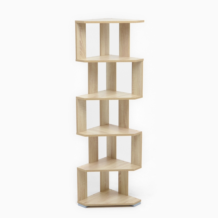 Стеллаж угловой 380х380х1563 см, Сонома