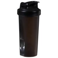 Шейкер для спортивного питания Onlytop, 600 мл, цвет черный