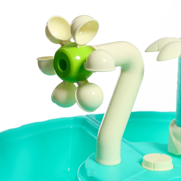 Набор для игры в песке &laquo;Растения&raquo;, со столиком, 6 предметов