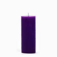 Новогодняя свеча-столбик интерьерная «Новый год: Пусть все сбудется», лаванда , 3 x 7,5 см Новогодняя свеча-столбик интерьерная «Новый год: Пусть все сбудется», лаванда , 3 x 7,5 см