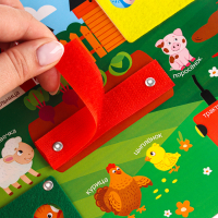 Бизиборд &laquo;Моя ферма&raquo; 27х20 см