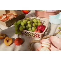 Ваза для хлеба и фруктов Amor, 20×6 см, цвет МИКС Ваза для хлеба и фруктов Amor, 20×6 см, цвет МИКС