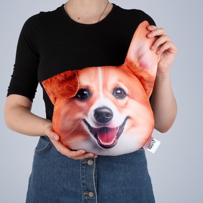 Антистресс подушка, собака &laquo;Корги&raquo;