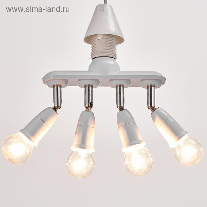 Светильник 1116/4 Е27 40Вт белый 5х19х17,5 см BayerLux