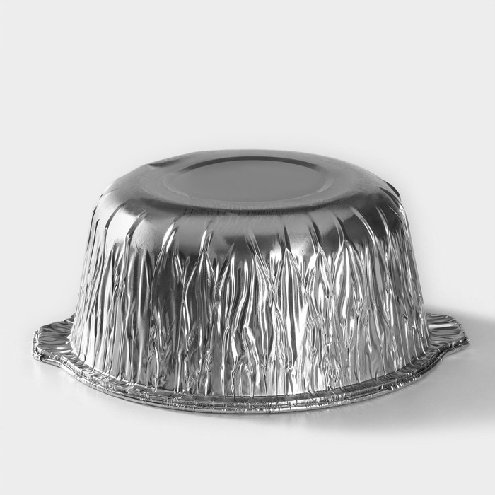 Казан форма для запекания (кастрюля с крышкой) из фольги, 3,5 л Казан форма для запекания (кастрюля с крышкой) из фольги, 3,5 л