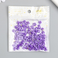 Бусины для творчества PVC "Колечки. Фиолетово-белые полосы" набор 112 шт 0,7х0,7х0,3 см Бусины для творчества PVC "Колечки. Фиолетово-белые полосы" набор 112 шт 0,7х0,7х0,3 см
