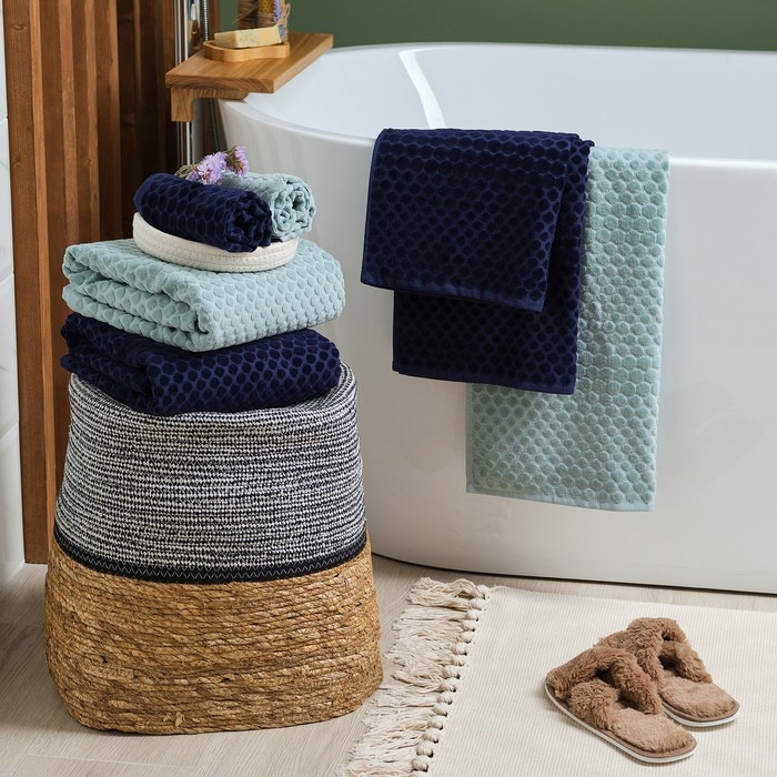 Полотенце махровое Love Life &laquo;Комфорт&raquo; 70х140 см, серо-голубой, 100% хл, 500 гр/м2