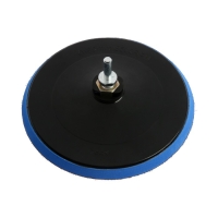 Насадка с липучкой для дрели и УШМ ТУНДРА, М14, с адаптером, 180 мм Насадка с липучкой для дрели и УШМ ТУНДРА, М14, с адаптером, 180 мм