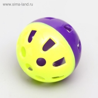 Набор игрушек для кошек: 2 мыши (5 и 6 см) и шарик 3,8 см, микс цветов Набор игрушек для кошек: 2 мыши (5 и 6 см) и шарик 3,8 см, микс цветов