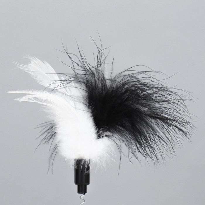 Игрушка-неваляшка с кошачьей мятой и пером, 9,5 см, жёлтая Игрушка-неваляшка с кошачьей мятой и пером, 9,5 см, жёлтая