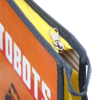 Папка для труда А4, на молнии, с эффектом металлика, Трансформеры Папка для труда А4, на молнии, с эффектом металлика, Трансформеры