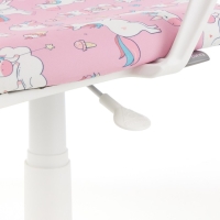 Кресло детское Бюрократ BUROKIDS 1 W-UNICORN розовый, белый пластик Кресло детское Бюрократ BUROKIDS 1 W-UNICORN розовый, белый пластик