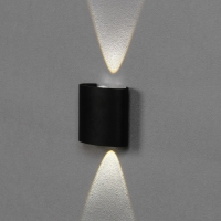 Светильник фасадный «Полусфера», FSD-074, 2 Вт, 4000К, 1 луч, IP65, 220 В, пластик, черный 1008420 Светильник фасадный «Полусфера», FSD-074, 2 Вт, 4000К, 1 луч, IP65, 220 В, пластик, черный 1008420