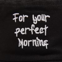 Панама MINAKU с надписями, цвет черный, р-р 56--58 Панама MINAKU с надписями, цвет черный, р-р 56--58