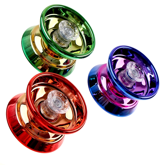 Йо-йо «Блеск» металическая, цвета МИКС Йо-йо «Блеск» металическая, цвета МИКС