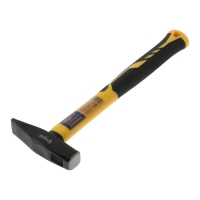 Молоток слесарный ТУНДРА ПРОФИ, квадратный боек, фиберглассовая 3К рукоятка, 300 г Молоток слесарный ТУНДРА ПРОФИ, квадратный боек, фиберглассовая 3К рукоятка, 300 г