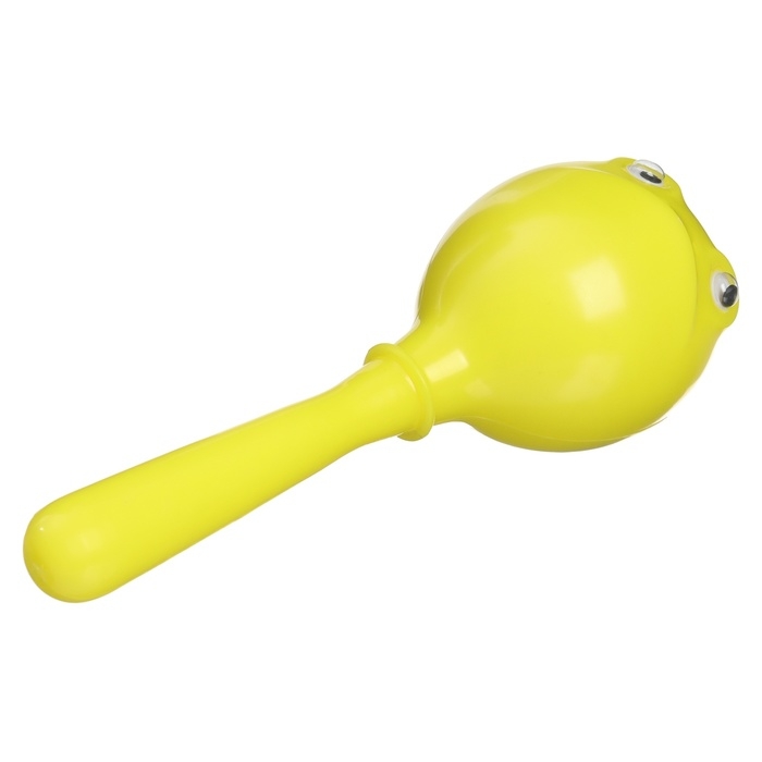 Набор погремушек «Лягушата: кастаньеты + перкуссионный маракас, 3 шт., цвет желтый, Крошка Я Набор погремушек «Лягушата: кастаньеты + перкуссионный маракас, 3 шт., цвет желтый, Крошка Я