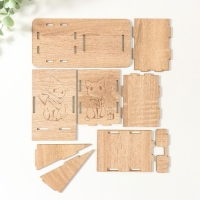 Органайзер настольный "Киса" 18х12,5х9 см (набор 9 деталей) Органайзер настольный "Киса" 18х12,5х9 см (набор 9 деталей)