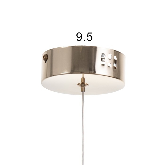 Светильник BayerLux Светильник BayerLux "Ронда" LED 84Вт 6000К золото 28х28х100 см