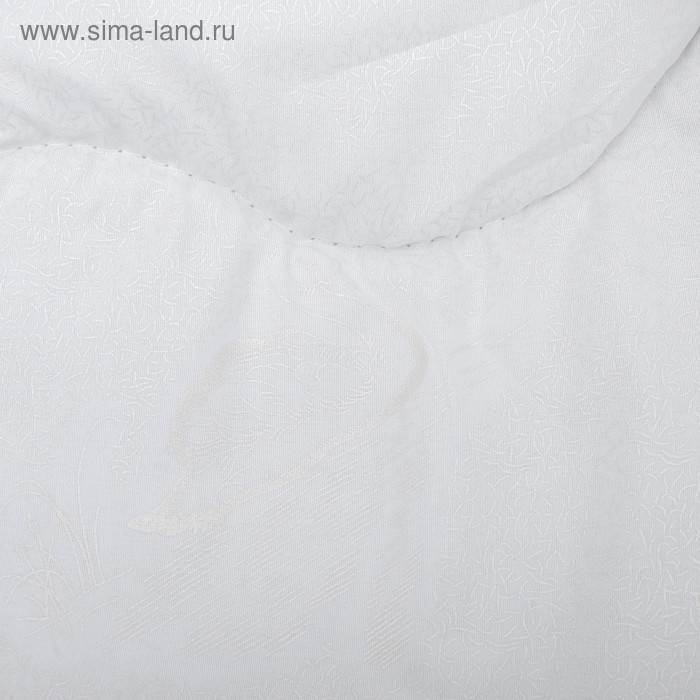 Одеяло зимнее 220х205 см, иск. лебяжий пух, ткань глосс-сатин, п/э 100%