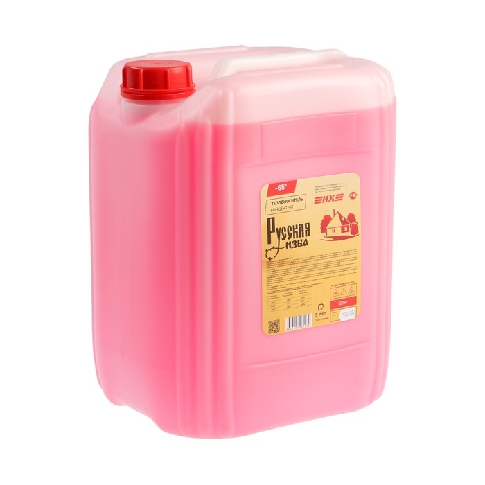 Теплоноситель Теплоноситель "Русская изба" - 65, основа этиленгликоль, 20 кг