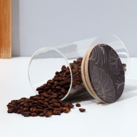 Банка для хранения сыпучих продуктов и круп &laquo;Тропики&raquo;, 700 мл