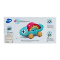 Развивающая каталка &laquo;Радужный хамелеон&raquo;