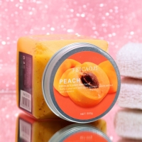 Крем-Скраб для тела обновляющий с персиком 500 мл Крем-Скраб для тела обновляющий с персиком 500 мл