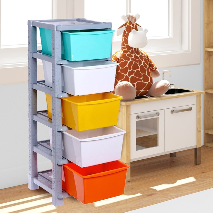 Комод &laquo;Яркое настроение&raquo;, 5 секций