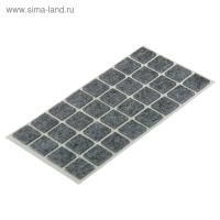 Накладка мебельная ТУНДРА, 19 х 19 мм, квадратная, серая, 32 шт. Накладка мебельная ТУНДРА, 19 х 19 мм, квадратная, серая, 32 шт.