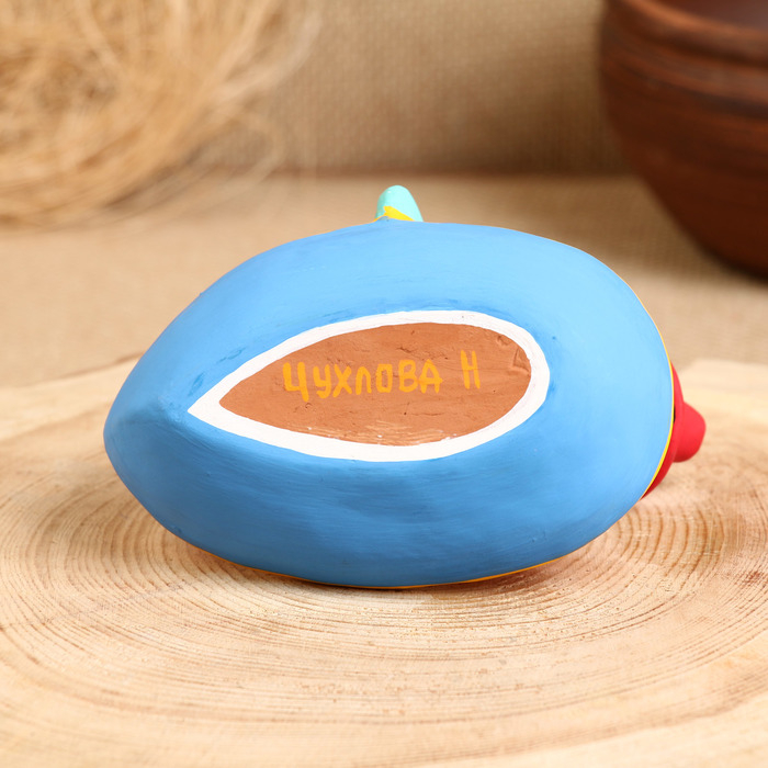 Дымковская игрушка Дымковская игрушка "Мужик в лодке"