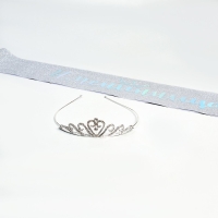 Карнавальный набор «Именинница» (корона + лента) Карнавальный набор «Именинница» (корона + лента)