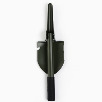 Лопата туристическая, складная «Крутому мужику», 36 х 10 см., металлический черенок с ручкой, в чехле Лопата туристическая, складная «Крутому мужику», 36 х 10 см., металлический черенок с ручкой, в чехле