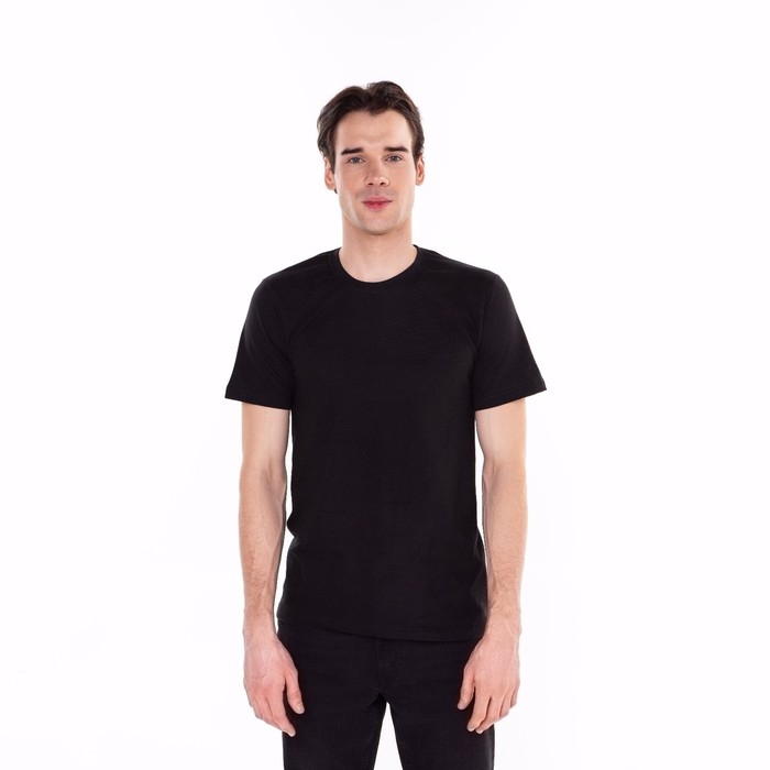 Футболка мужская, цвет чёрный, размер 46 Футболка мужская, цвет чёрный, размер 46