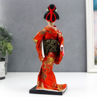 Кукла коллекционная "Гейша с веером" МИКС 27х9,5х9,5 см Кукла коллекционная "Гейша с веером" МИКС 27х9,5х9,5 см