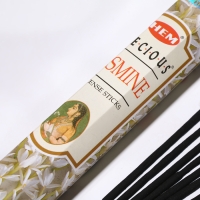 Благовония HEM "Precious Jasmine. Драгоценный Жасмин", 20 палочек в упаковке, шестигранник Благовония HEM "Precious Jasmine. Драгоценный Жасмин", 20 палочек в упаковке, шестигранник