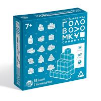 Игра головоломка &laquo;Синий куб&raquo;, 7 объемных деталей