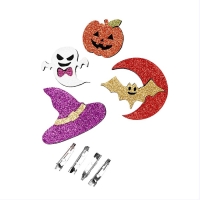 Набор для создания броши из фетра на хэллоуин &laquo;Блестящие фигурки&raquo;