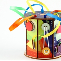 Игра по системе Монтессори &laquo;Бизиборд Фигуры&raquo;