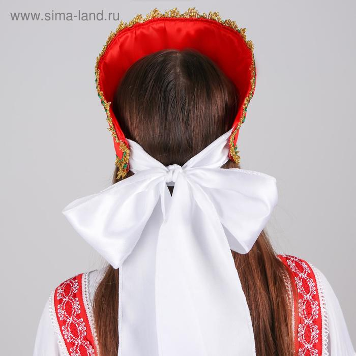 Кокошник с прямой вставкой Кокошник с прямой вставкой