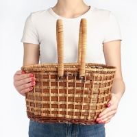 Корзина плетеная «Пикник», 26×35×37, ротанг Корзина плетеная «Пикник», 26×35×37, ротанг