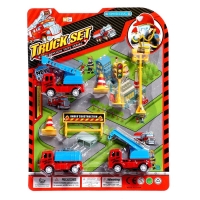 Набор машинок «Пожарная служба», 3 машинки и аксессуары Набор машинок «Пожарная служба», 3 машинки и аксессуары