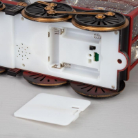 Светодиодная фигура «Паровоз» 31 × 17 × 10 см, пластик, батарейки ААх3 (не в комплекте), USB, свечение тёплое белое Светодиодная фигура «Паровоз» 31 × 17 × 10 см, пластик, батарейки ААх3 (не в комплекте), USB, свечение тёплое белое