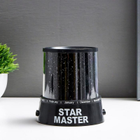 Ночник-проектор "Звёздное небо" 4 LED, 12 см, (DC/5V, USB или 3*АА не в комплекте)
