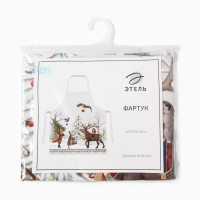 Фартук Этель "Новогоднее чудо" 60х70 см, 100% хлопок, саржа 190 г/м2
