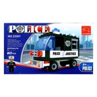 Конструктор &laquo;Полиция&raquo;, 58 деталей