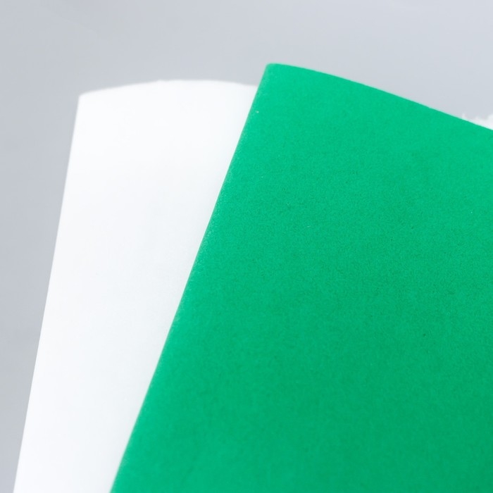 Набор для создания цветов из фоамирана Набор для создания цветов из фоамирана "Лилия" (белый/зелен)