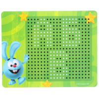 Планшет магнитный для рисования &laquo;Магнитное рисование&raquo;, СМЕШАРИКИ, 380 отверстий